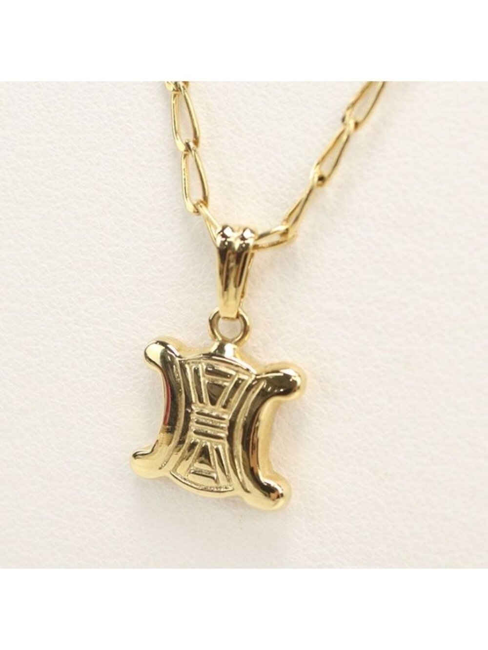 Celine Triomphe Necklace Metal - Picture 2 of 6